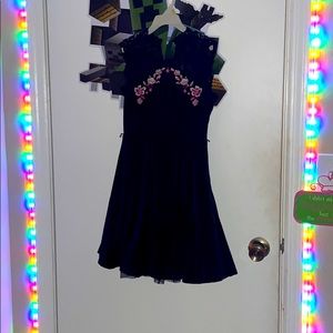 Black Velvet lace dress